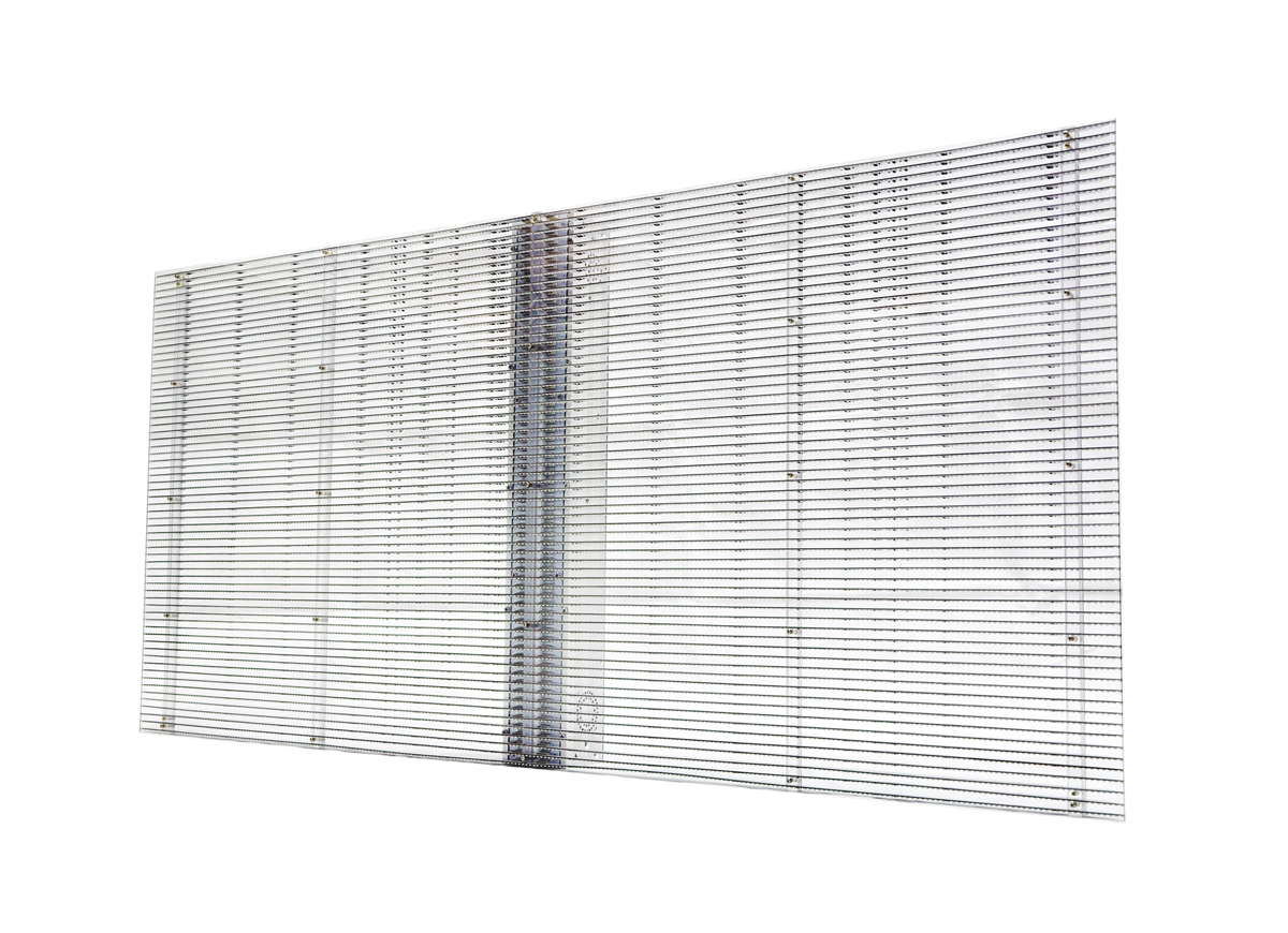 自由剪裁侧发光LED透明屏